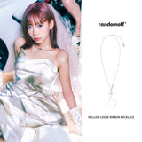 [Celeb pick] メロウルーズリボンネックレス