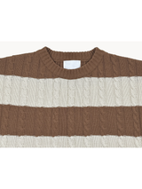 LMN Boutis Loose Fit Twisted Doughnutcracker Knitwear (4 colors)