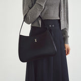 Lune Velo Hobo Bag Medium Black