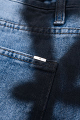 BBD Side Sprayed Custom Denim Shorts (Blue)