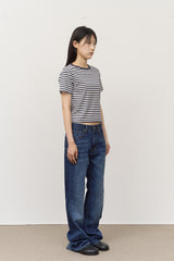 (W) View Striped Top