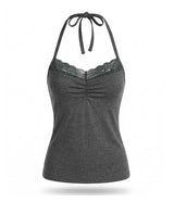 Flower String Tube Top