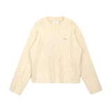 スヌーギーケーブルウールセーター (3 COLORS)
