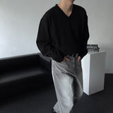 OW Premium Carine V-neck Cashmere Knitwear (4 colors)
