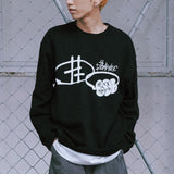 スクリブルシャイニングロングスリーブTシャツ