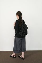 dot string pocket backpack