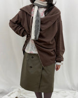 Flower Button Long Sleeve (2colors)