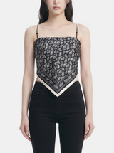 Neria Paisley Bandana Top