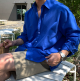 Wonderant Ice Cotton Linen Overfit Shirt