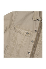 DYED 3 ZIP TRUCKER (BEIGE)