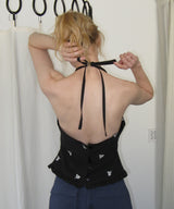 Lily halter blouse