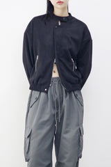 Nella Suede Zip-Up Jacket