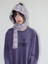 ラッキースウェットシャツ (DUST PURPLE)