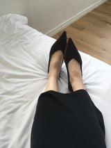 Brown Suede Stilettos