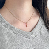 Single star Necklace - Gold