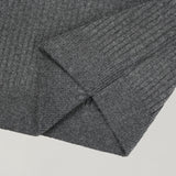 スキューダイアゴナルジッパーニット – M / L (6 Colors)