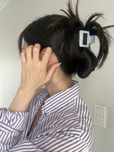 Two tone ヘアクリップ (4color)