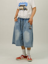 WN Side Snap Bermuda Banding Pants