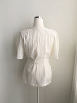 Current loose tie blouse 