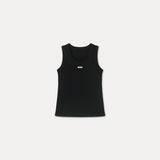 Cotton Label Sleeveless_Black