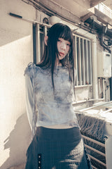 Fairy mesh sleeveless (Gray)