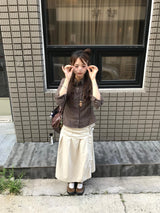 オアチェックシャツ