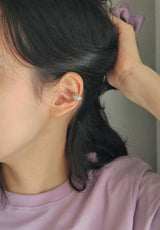 【MADE】 Heart quilting earcuff
