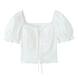 Bianca Smocked Puff Blouse 231632152