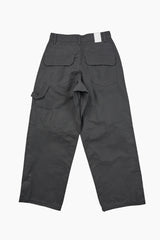Space pier wide cotton pants