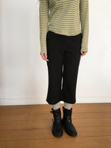 Silhouette Capri Slacks (1color)