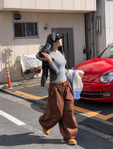 バルーンタックカーゴパンツ (4C)