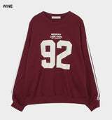 (UNISEX) 92トラックオーバーフィットスウェットシャツ