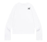 LIAM LEATHER PATCH LONG SLEEVE T (2 COLOR)
