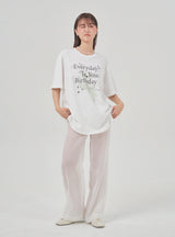 Clear pants (white)