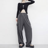 (Unisex) LeCia Cargo String Pants