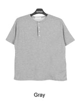 パラ ソフト ヘンリーネック ショートスリーブ Tシャツ
