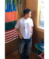 American Flag Heavy Crop Short Sleeve Tee