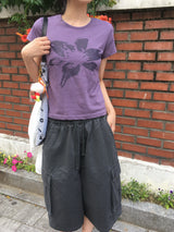 フラワー Tシャツ