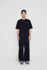 24FW ボールドフォントロゴ半袖Tシャツ (OVERSEAS EXCLUSIVE) ブラック