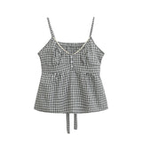  Bread Check Nashi Blouse  231346433