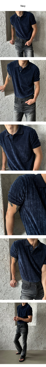 [S/S] Velvet golgi kara half knit (2color)