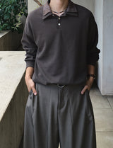 Porta Double Collar Knit 3C