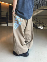  Loose Patch Washed Half Shirt 2C