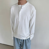 ロングスリーブ ヘンリー シャツ