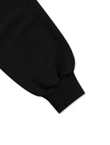 Women's Lovely Heart Raglan Embroidery Hood Zip-up OatmealBlack(FCE1ZP305W)