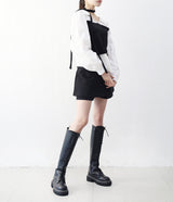 Merhi Layered Blouse Tie Set