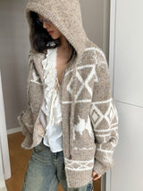 Heritage Hooded Knit Zip-Up