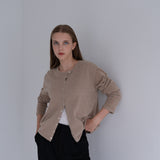 Gloss knit cardigan