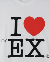 [Unisex] セミクロップハートTシャツ(2color)
