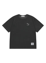RORA SMALL LOGO PIGMENT HALF T UNISEX (3COLOR)